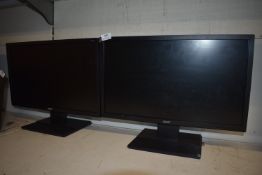 *Two Acer V226HQL Monitors