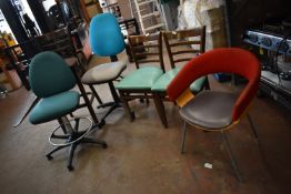 *Six Assorted Chairs