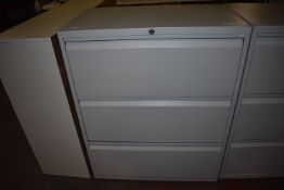 *Three Drawer Filing Cabinet