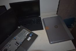 *Two HP and One Toshiba Laptops for Parts