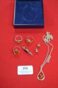 925 Sterling Silver Amber Jewellery
