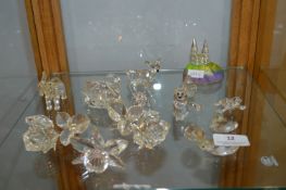 Glass Animals Including Swarovski
