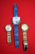 Three Gent's Wristwatches