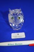 Swarovski Crystal Owl