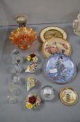 Royal Doulton Flower Posies, plus Wall Plates, Car