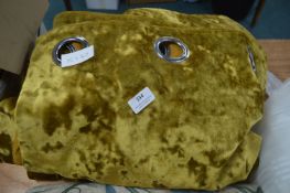 Pair of Paoletti Ring Top Curtains 168x229cm