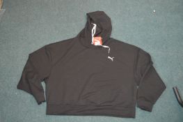 *Puma Black Hooded Top Size: XL