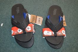 *Two Pairs of Flojos Gent's Flip-Flops Size: 9