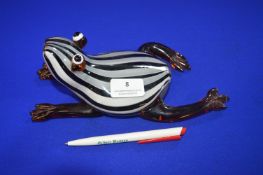 Murano Glass Frog