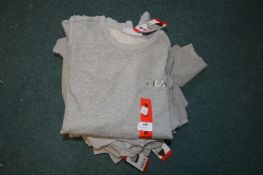 *Ten Fila Grey Sweatshirts