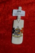 Withernsea Crested Ware Cricket Bat by Waterfall H