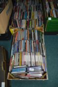 Two Boxes of Assorted CDs ~200+