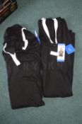 *Two DKNY Black Hooded Tunics Size: L