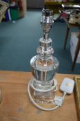Glass Table Lamp Base