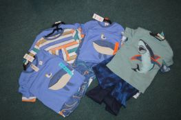 Five Carter's Toddler Boys 2pc Shirt & Shorts Sets
