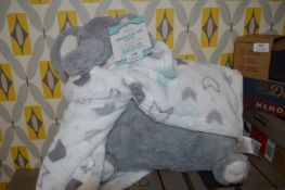 *Snuggle Me 2pc Elephant Plush and Blanket Set