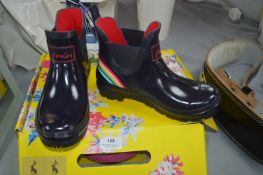 Pair of Joules Waterproof Wellies Size: 3
