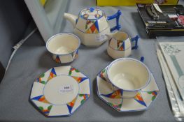 Regal Ware Art Deco Tea for One Set