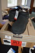 Kirkland Children's Shearling Ankle Boots Size: 1
