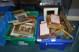 Quantity of Small Gilt Picture Frames