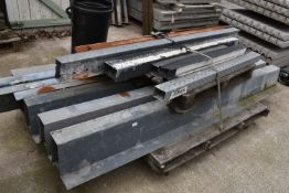 *Pallet of Assorted Lintels, 5” Metal Beams, 2.5m Catnics