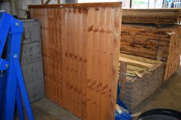 *Vertical Fence Panel 5ft tall x 6ft wide