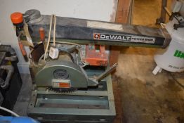 *Dewalt Power Shop DW 1251 Radial Arm Saw 240v