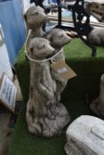 *Three Meerkats Garden Ornament 25” tall