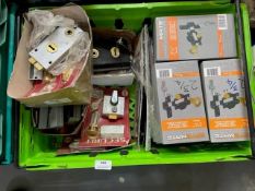 *Assorted Gate, Latch, and Door Locks (tray not included)