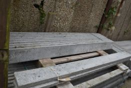 *Eleven 6” x 6ft Recessed Gravel Board