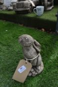 *Rabbit Garden Ornament 9” tall