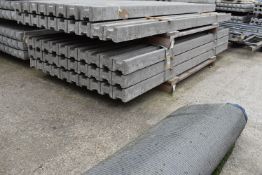 *Thirty 8ft Slotted Posts