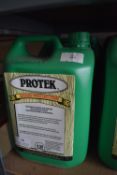 *3x 4.5L of Protek Wood Protection Red Cedar