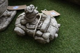 *Toad in a Car Garden Ornament 8” x 6”