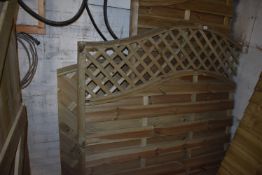 *Four Assorted Fence Panel Offcuts (samples)