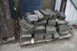 *Pallet of Granite Style Cobblestones