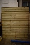 *Vertical Featheredge Fence Panel 5ft tall x 6ft wide