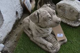 *Dog Garden Ornament 10” tall