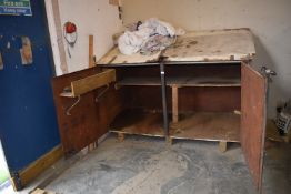 *Metal Storage Cabinet 73”x39” x 52” tall