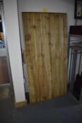 *Six Horizontal Featheredge Fence Panel 6ft x 3ft