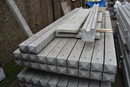 *22 9ft Universal Posts, Three 6ft Gravel Boards, and an 8ft Slotted Corner Post