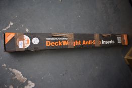 *Five Packs of Deck Wright Anti-Slip Inserts 25m & Adhesive