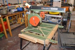 Dewalt Power Shop DW1503 Radial Arm Saw 3-phase