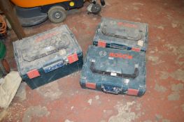 Bosch Three Tier Tool Chest with GSP18 Drill with