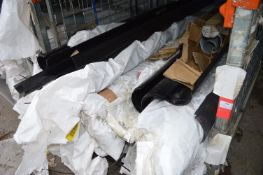 *Quantity of Half Round Guttering (stillage not in