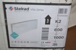 *Pair of Stelrad Radiators 600x1000mm
