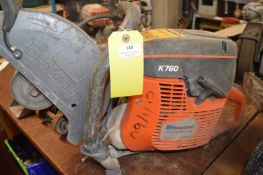 Husqvarna K760 Petrol Power Cutter (no blade)