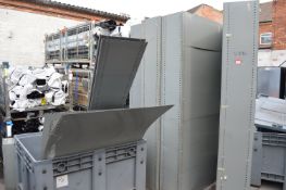 Four Sets of Steel Racking ~7ft x 43