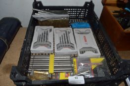 Quantity of Drill Bits (mostly Bosch)