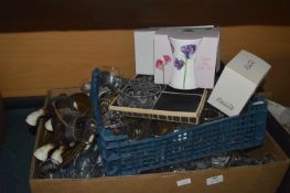 Glassware, Ornaments, Mugs, etc.